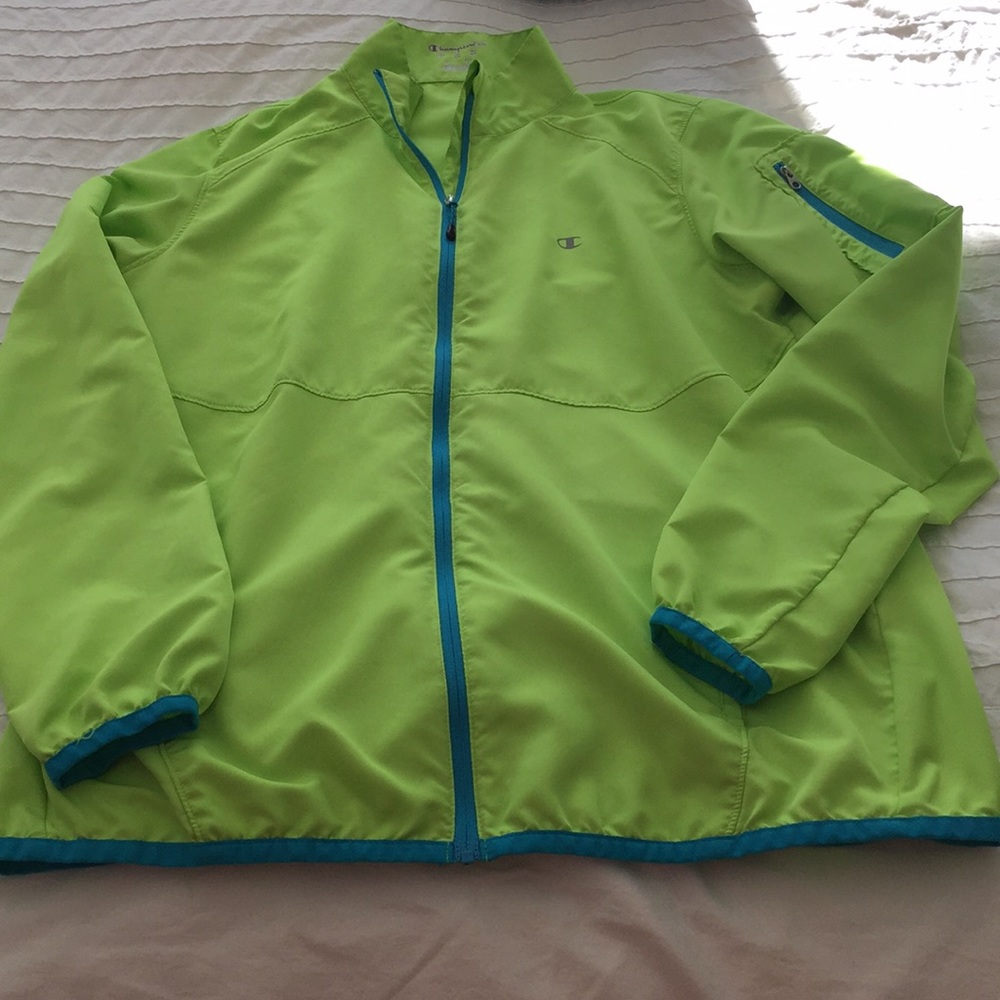 Champion workout jacket.